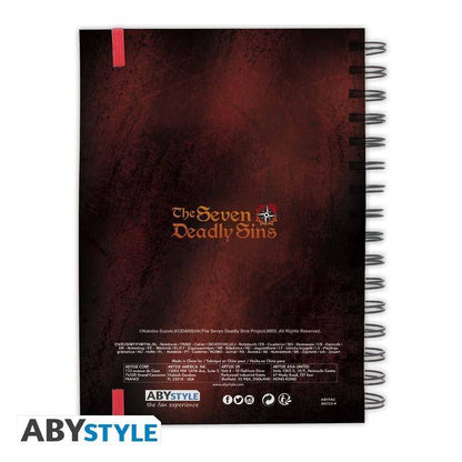 Seven Deadly Sins - Notizbuch Charaktere - A5