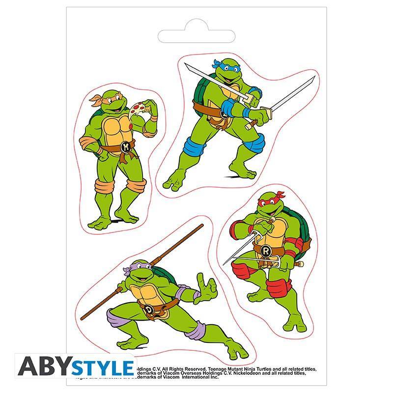 Teenage Mutant Ninja Turtles - Sticker Turtles & Splinter