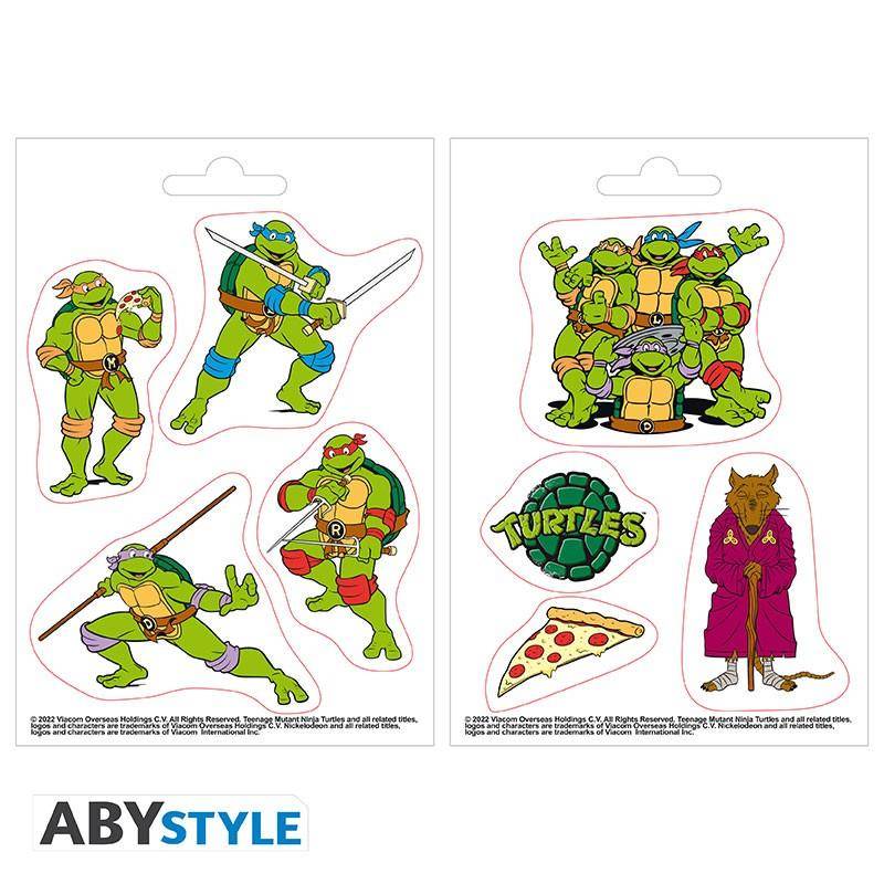 Teenage Mutant Ninja Turtles - Sticker Turtles & Splinter