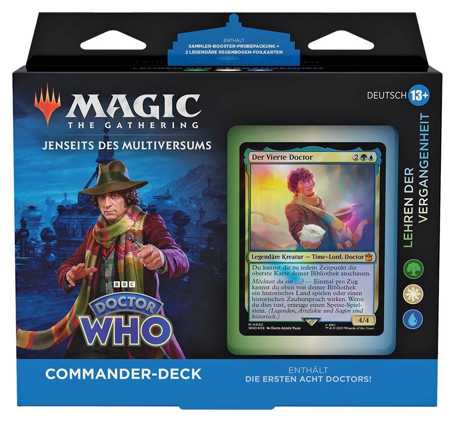 Magic: The Gathering - Commander Deck Doctor Who: Lehren Der Vergangenheit - DE