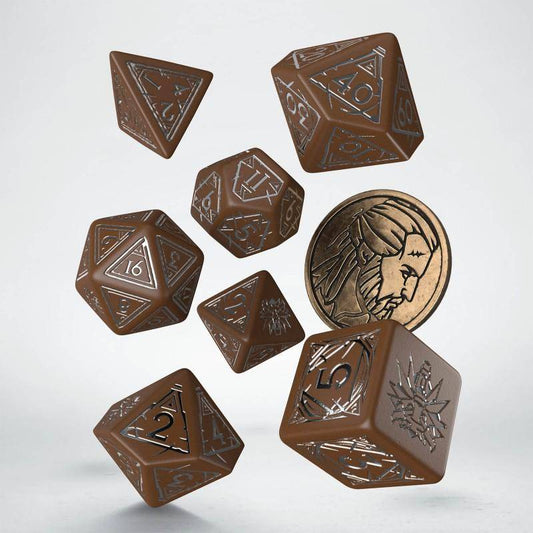 The Witcher - Würfelset Geralts Begleiter Plötze - 7 Stk