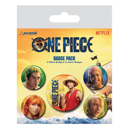 One Piece - Button Set Strohhüte Live Action