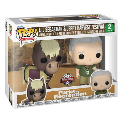 Parks & Recreation - POP! 2er-Pack Jerry & Lil Sebastian