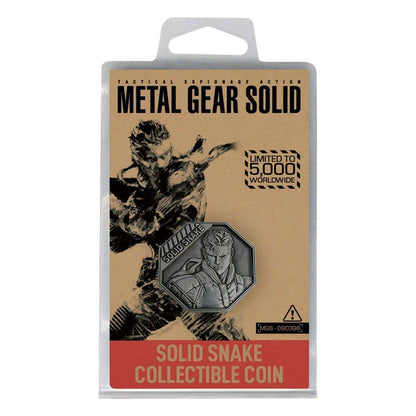 Metal Gear Solid - Sammelmünze Solid Snake (Limited Edition)
