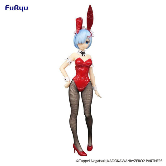 Re:Zero - Statue Rem (BiCute Bunnies Rot) - 29 cm