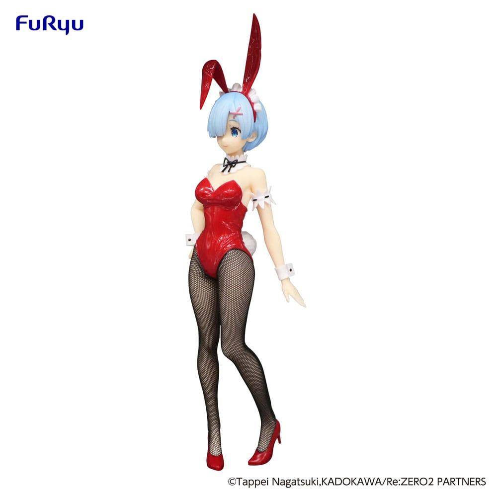 Re:Zero - Statue Rem (BiCute Bunnies Rot) - 29 cm