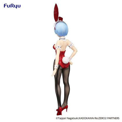 Re:Zero - Statue Rem (BiCute Bunnies Rot) - 29 cm