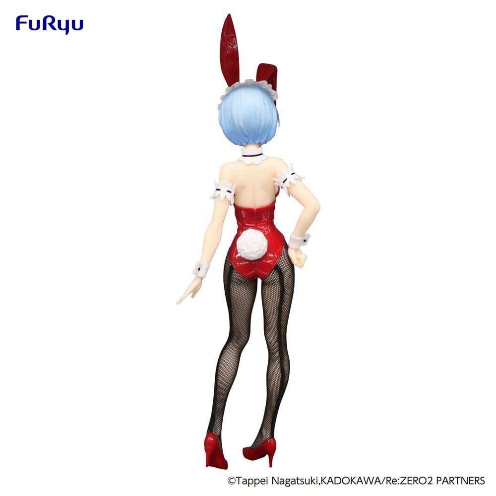 Re:Zero - Statue Rem (BiCute Bunnies Rot) - 29 cm