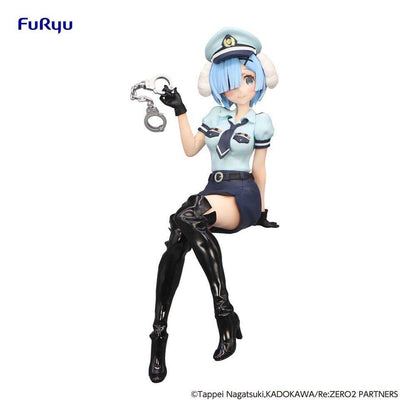 Re:Zero - Noodle Stopper Statue Rem (Police Officer Dog) - 14 cm