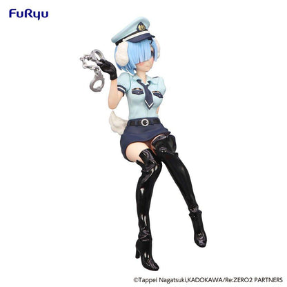 Re:Zero - Noodle Stopper Statue Rem (Police Officer Dog) - 14 cm