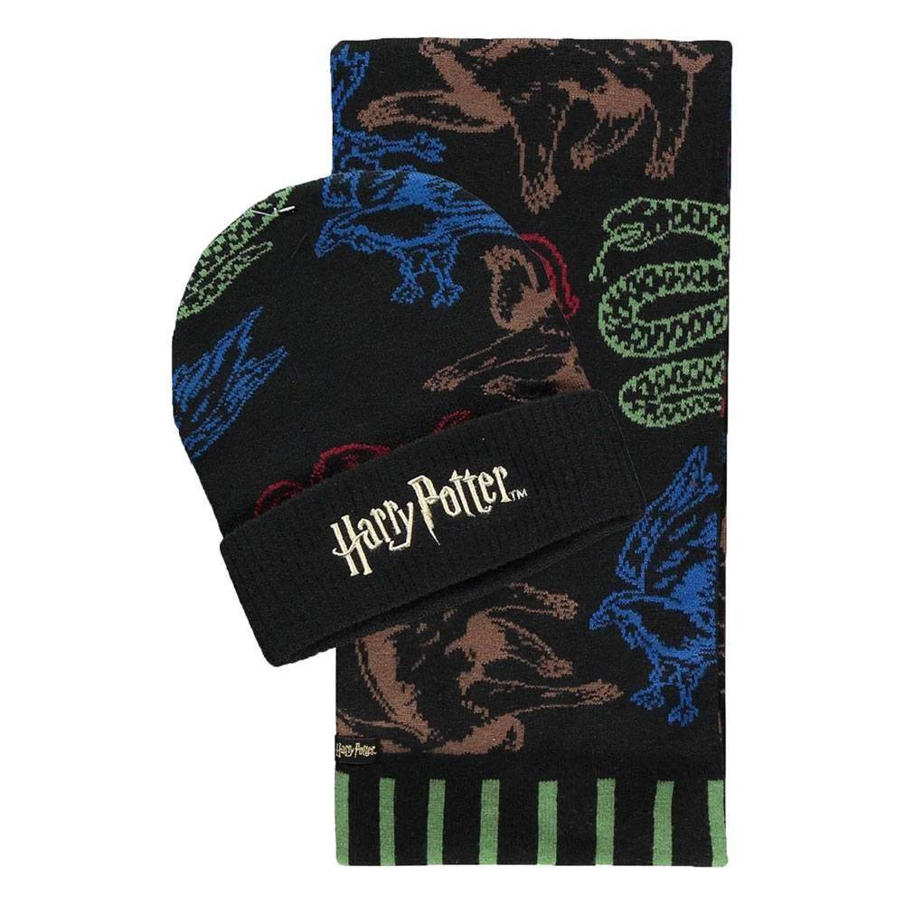 Harry Potter - Mütze & Schal Set Hogwarts