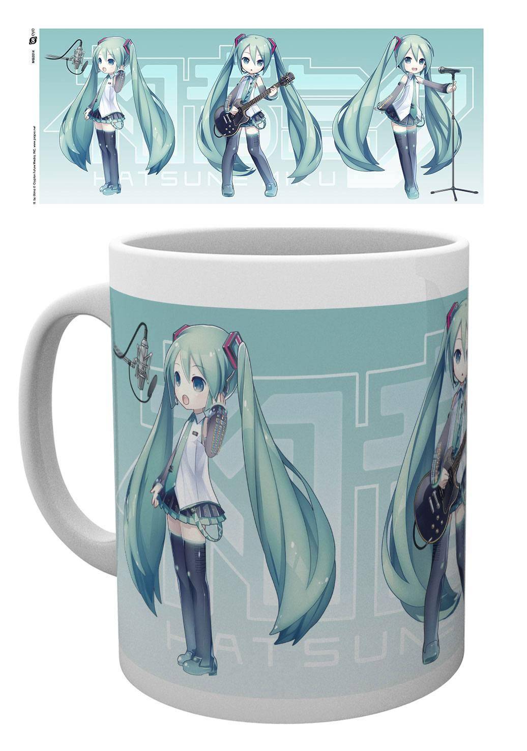 Hatsune Miku - Tasse Hatsune Miku Chibi Sängerin - 320 ml