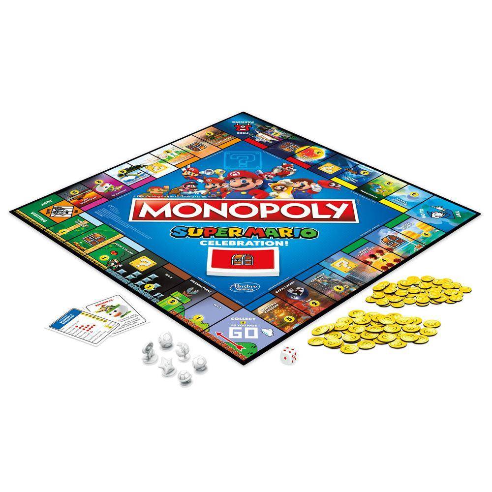 Super Mario - Brettspiel Monopoly - EN