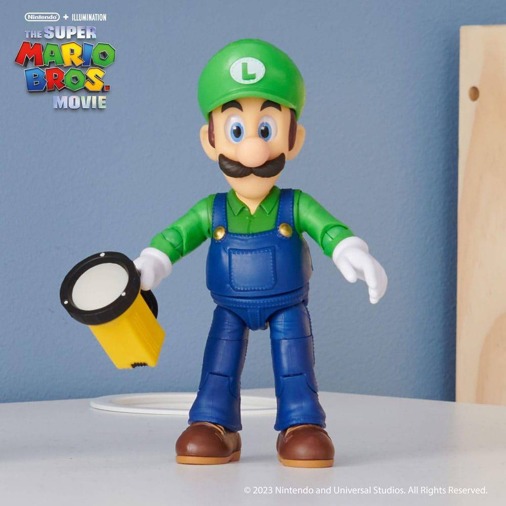 Der Super Mario Bros. Film - Actionfigur Luigi - 13 cm