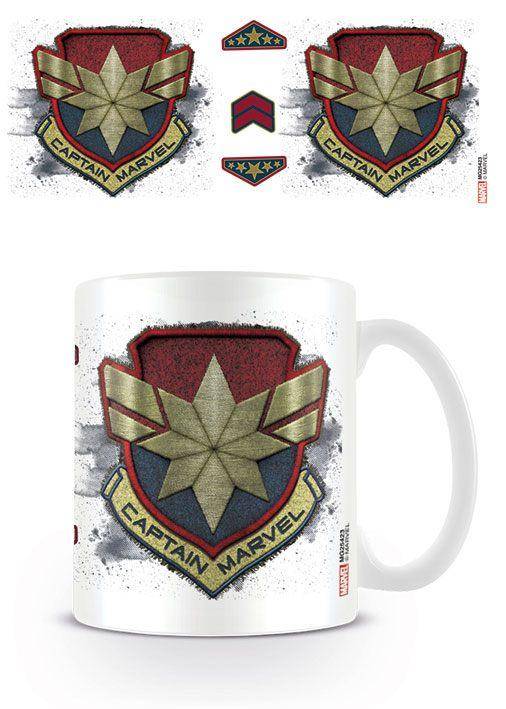 Marvel - Tasse Captain Marvel Abzeichen - 315 ml