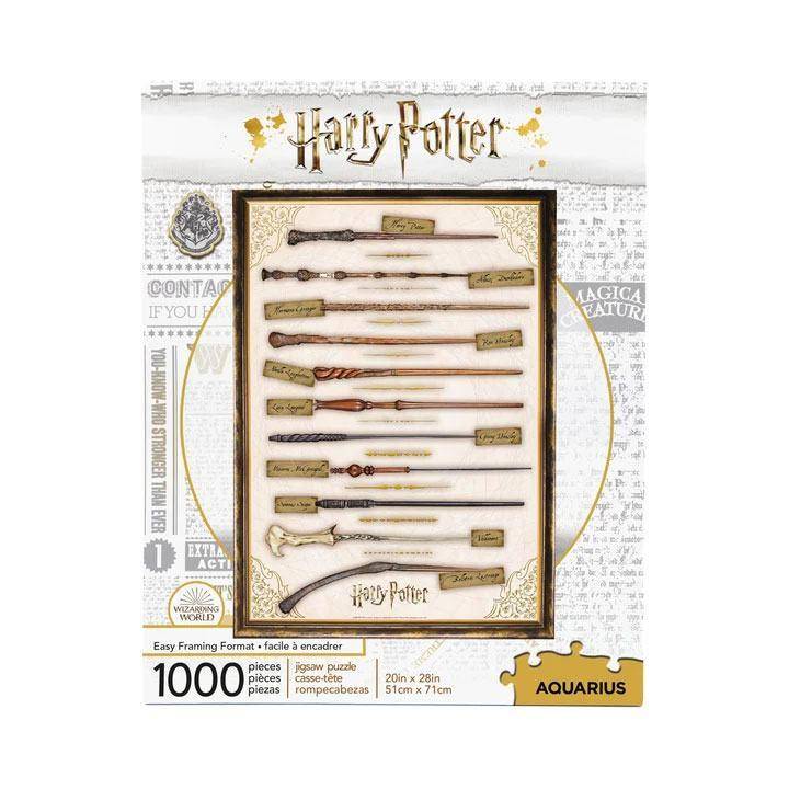 Harry Potter - Puzzle Zauberstäbe (1000 Teile)