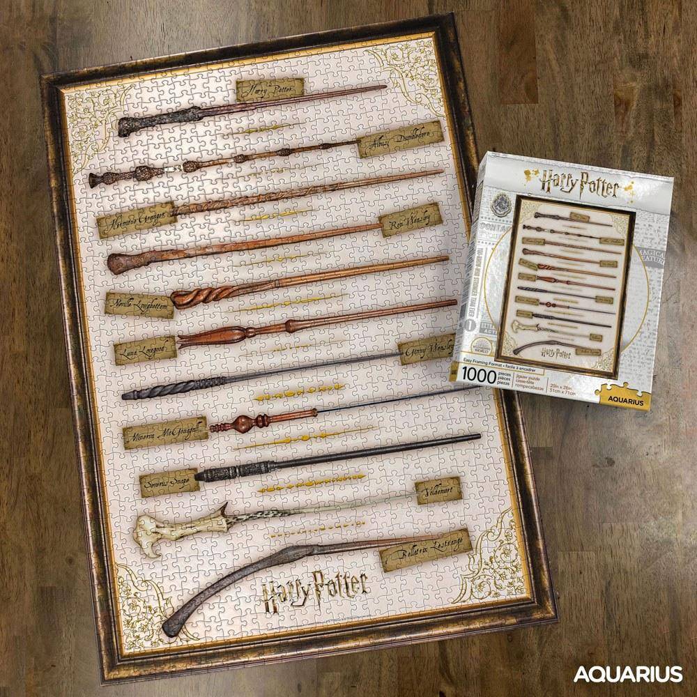 Harry Potter - Puzzle Zauberstäbe (1000 Teile)