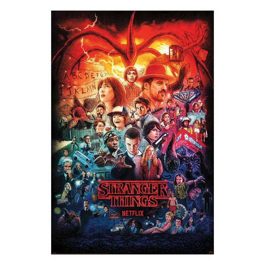 Stranger Things - Poster Charaktere - 61 x 91 cm