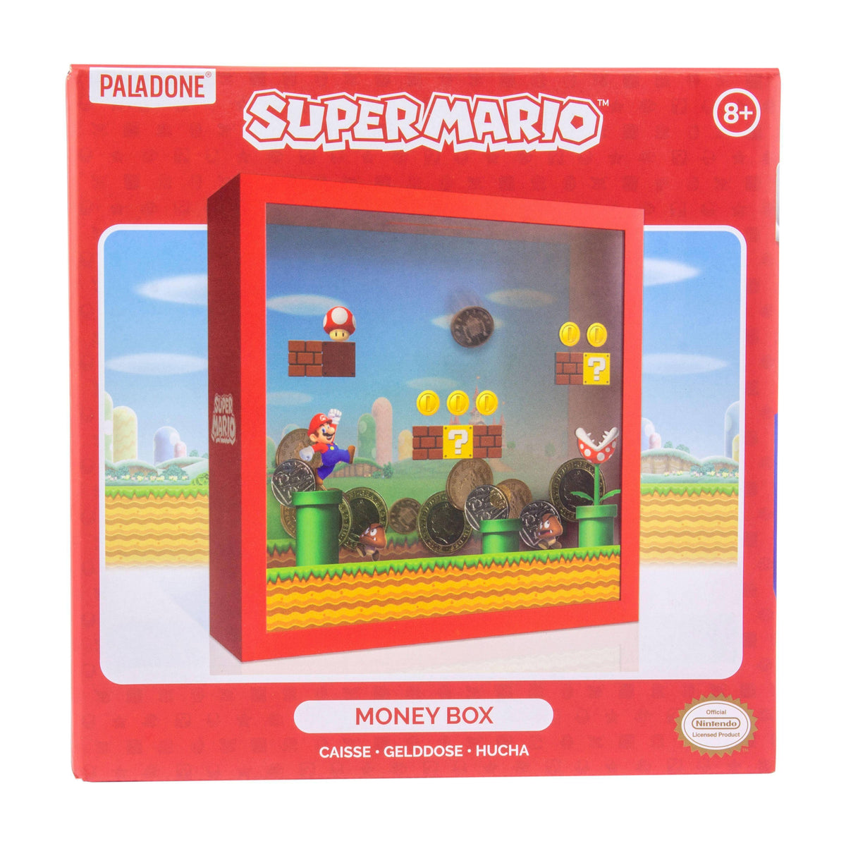 Super Mario - Spardose Jump'N'Run - 30 cm