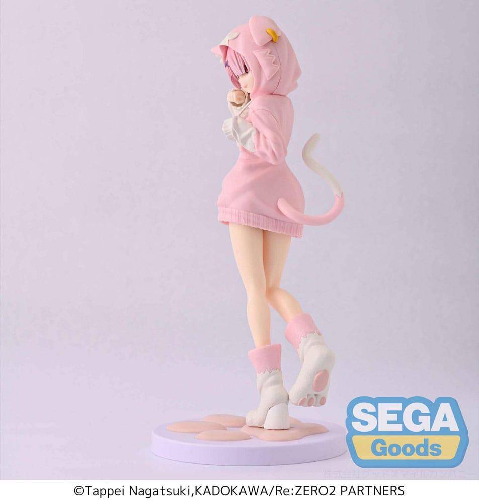 Re:Zero - Statue Ram (Mofumofu) - 21 cm