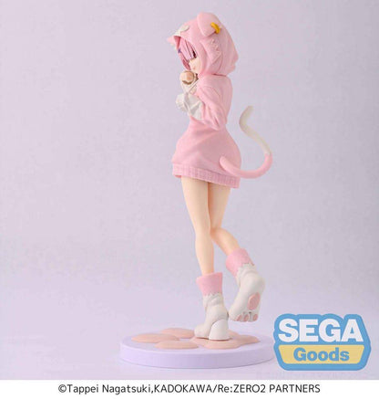 Re:Zero - Statue Ram (Mofumofu) - 21 cm
