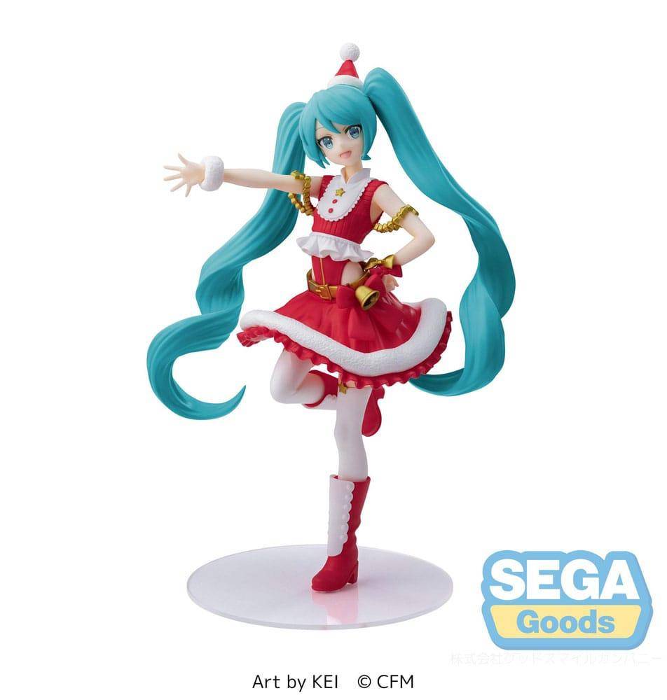 Hatsune Miku - Statue Hatsune Miku (Weihnachten 2023) - 20 cm