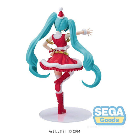 Hatsune Miku - Statue Hatsune Miku (Weihnachten 2023) - 20 cm
