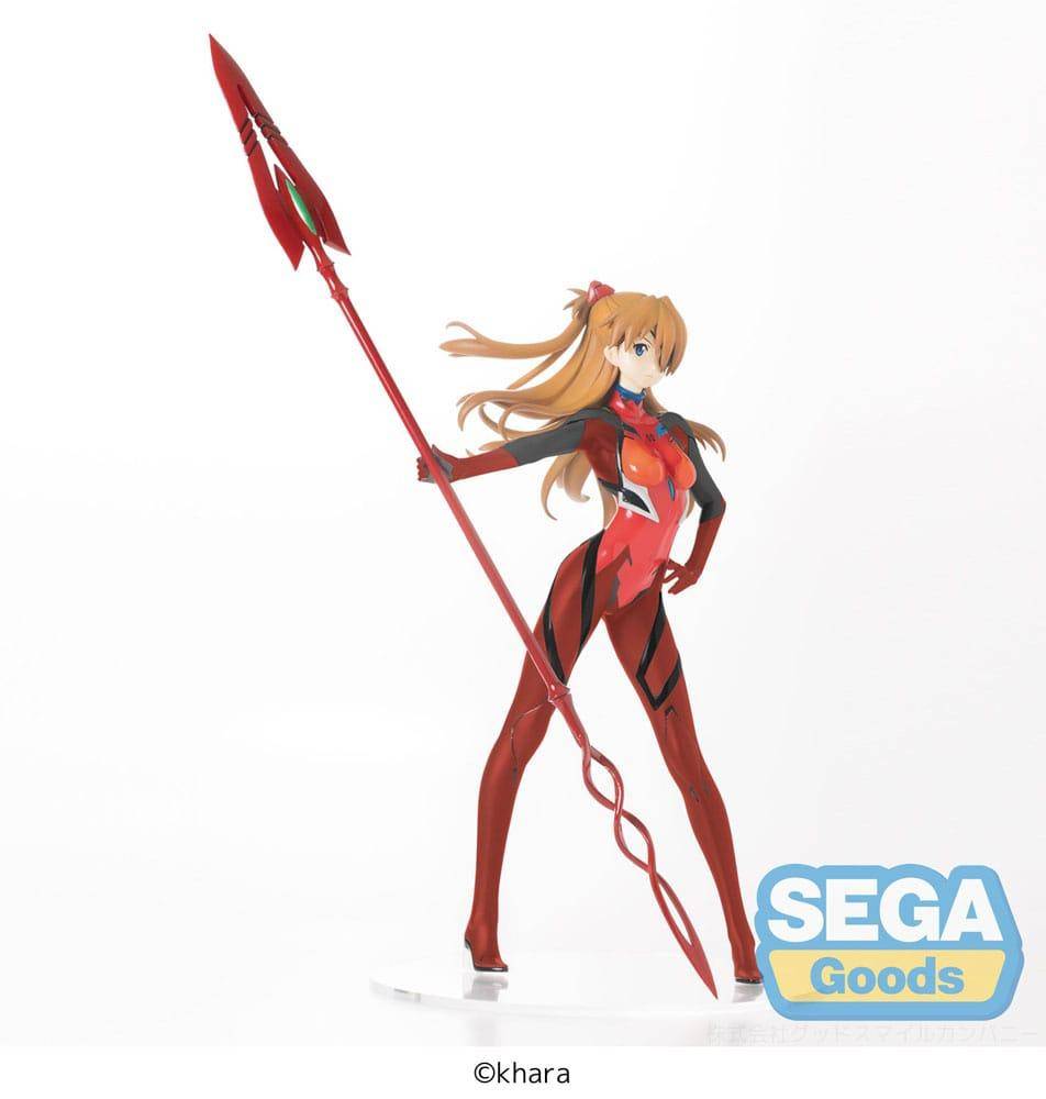Evangelion - Statue Asuka mit Speer von Cassius - 30 cm