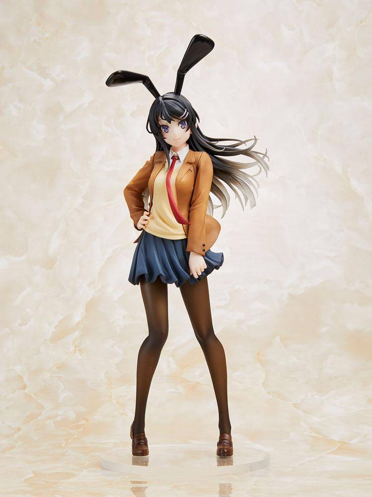 Rascal Does Not Dream of Bunny Girl Senpai - Statue Mai Sakurajima (Schuluniform Häschen) - 20 cm
