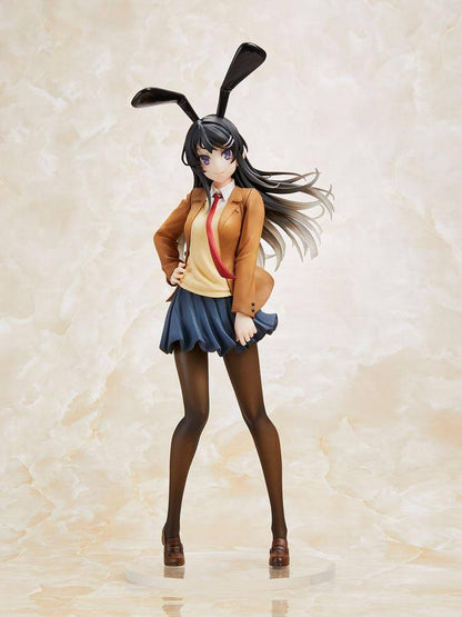 Rascal Does Not Dream of Bunny Girl Senpai - Statue Mai Sakurajima (Schuluniform Häschen) - 20 cm