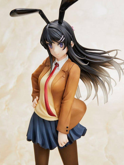 Rascal Does Not Dream of Bunny Girl Senpai - Statue Mai Sakurajima (Schuluniform Häschen) - 20 cm