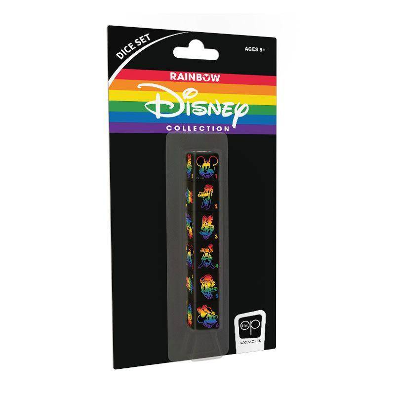 Disney - Würfelset Regenbogen - 6 Stk