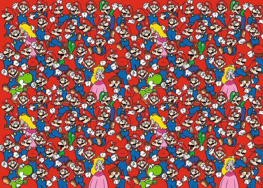 Nintendo Challenge Puzzle Super Mario Bros (1000 Teile)