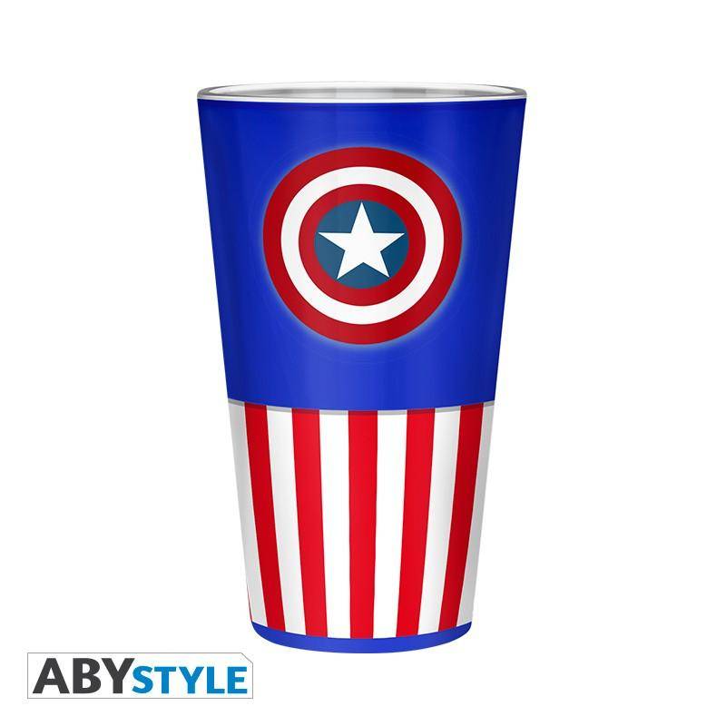 Marvel Großes Glas Captain America