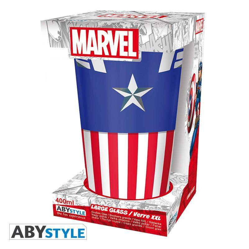 Marvel Großes Glas Captain America