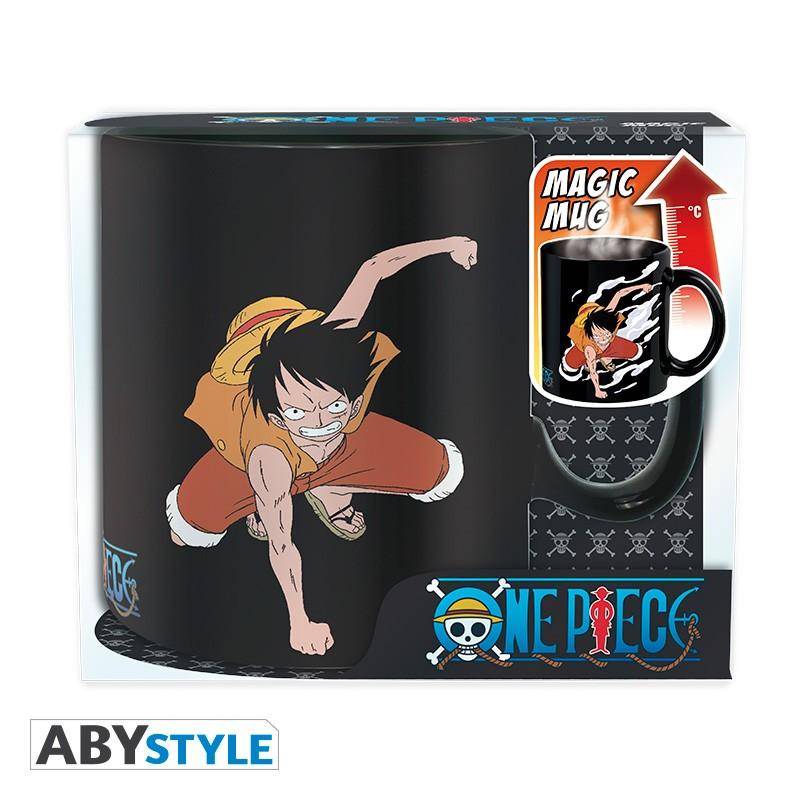 One Piece - Tasse Wärmewechsel - 460 ml - Luffy&Ace - Schachtel