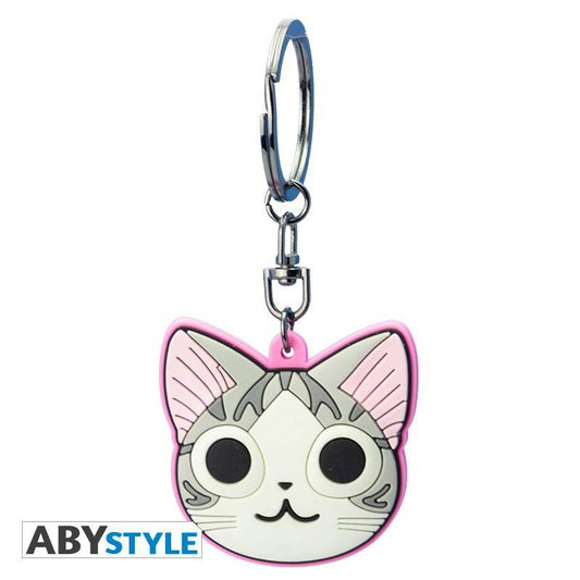 Kleine Katze Chi - Schlüsselanhänger PVC "Chi cute"