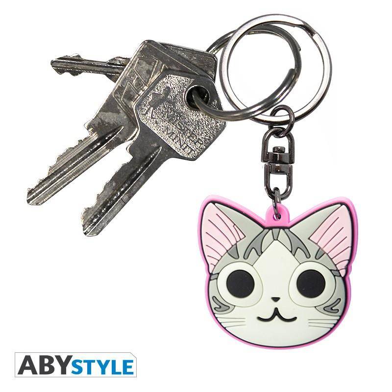 Kleine Katze Chi - Schlüsselanhänger PVC "Chi cute"