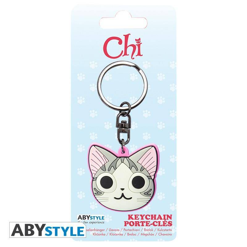 Kleine Katze Chi - Schlüsselanhänger PVC "Chi cute"