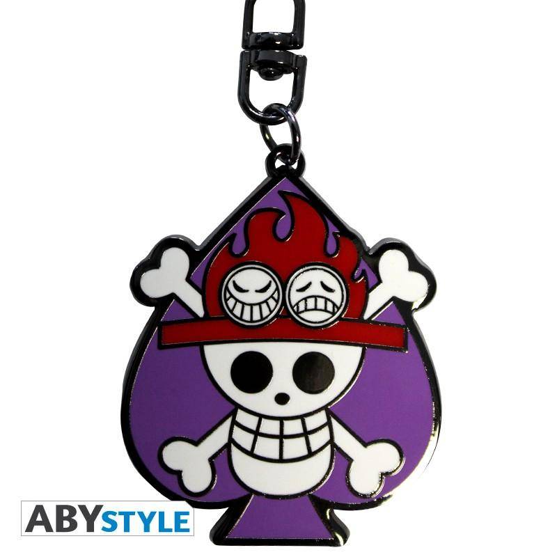 One Piece - Schlüsselanhänger "Skull Ace"
