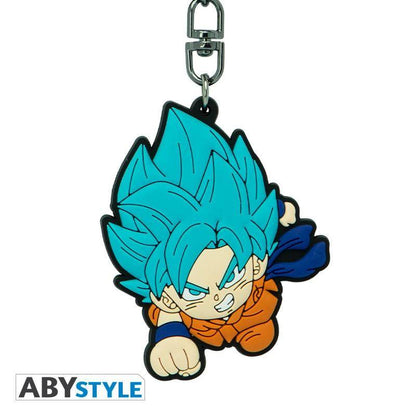 Dragon Ball Super - Schlüsselanhänger PVC "Goku Saiyan Blue"