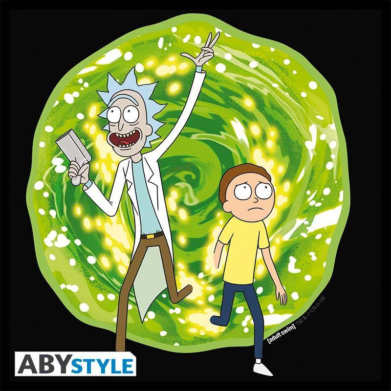 Rick and Morty - Messenger Tasche "Portal"- Vinyl Small Size – Hook