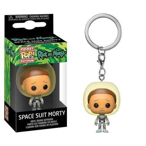 Rick and Morty Pocket POP! Vinyl Schlüsselanhänger Space Suit Morty 4 cm