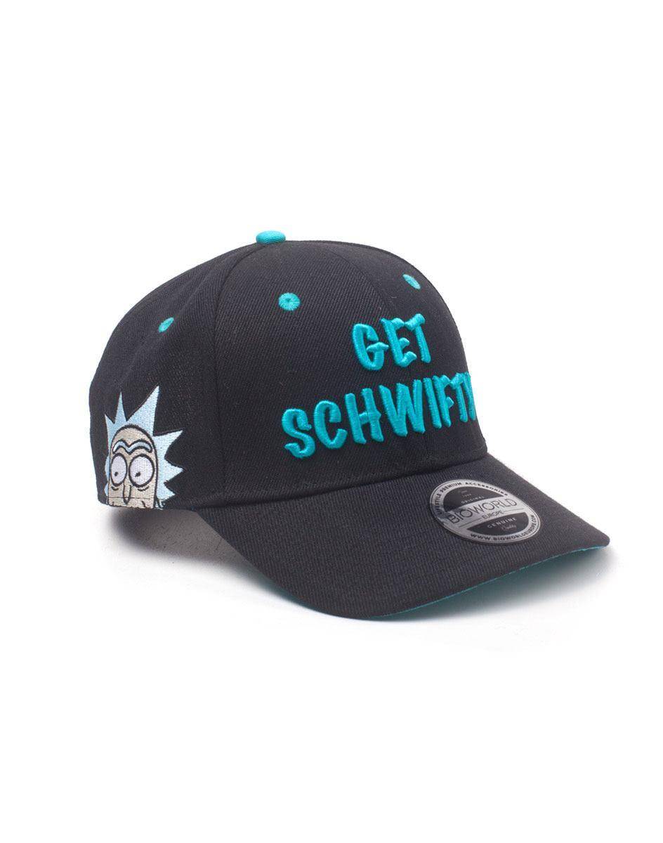 Rick and Morty Baseball Kappe Get Schwifty