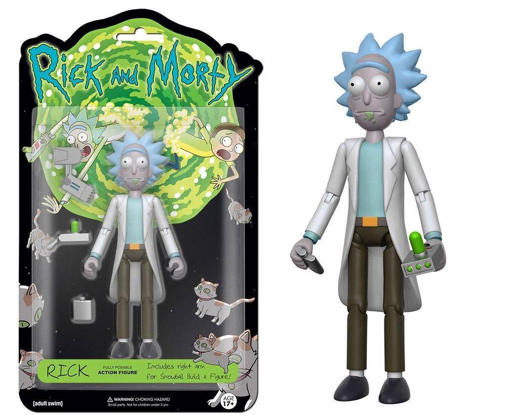 Rick & Morty Actionfigur Rick 13 cm