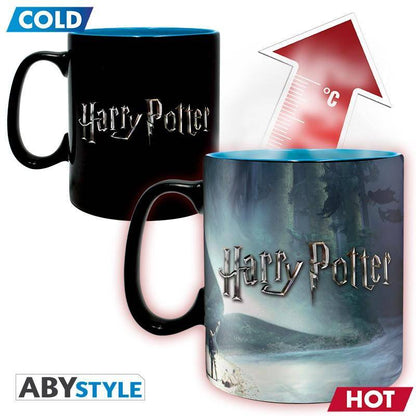 Harry Potter - Tasse Wärmewechsel - 460 ml - Patronus - mit Schachtel