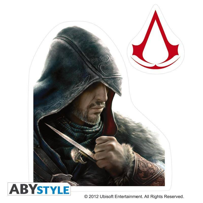 Assassin´s Creed Mini Sticker Ezio Altaïr (16x11cm) – ANIGAME