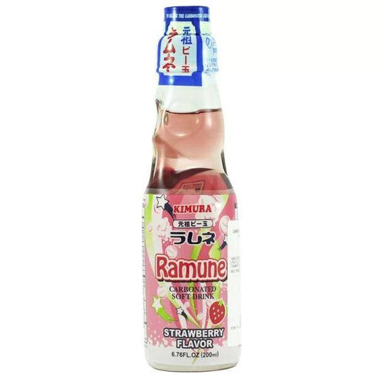 Erdbeer Ramune Soda, 200 ml