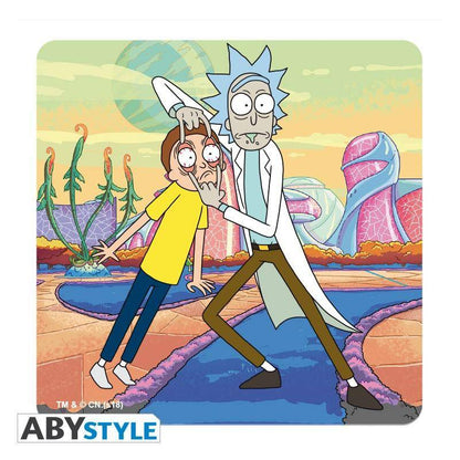 Rick and Morty 4 Untersetzer Generisches Set