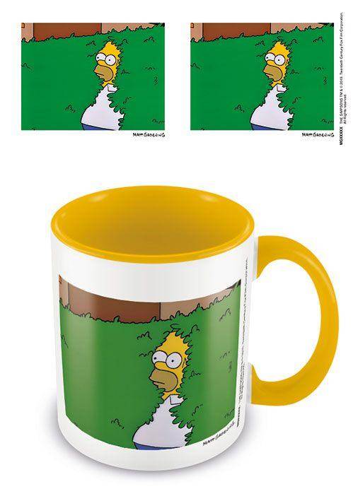 Simpsons Coloured Inner Tasse Homer Bush